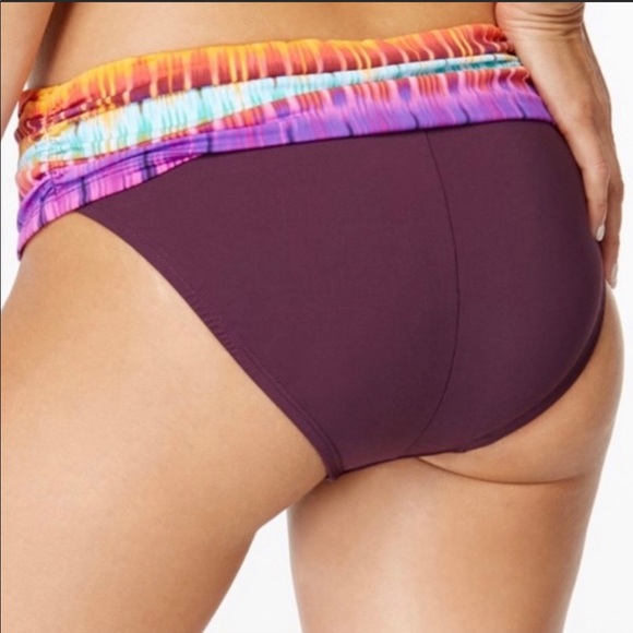 Bleu Rod Beattie Sarong Banded Hipster Bikini Bottoms - Picture 4 of 4